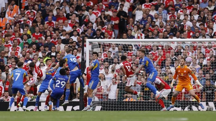 Babak I Selesai, Arsenal Memimpin 2-0 Atas Leeds