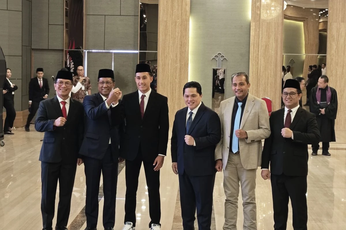 Miliano Jonathans Sah Jadi WNI